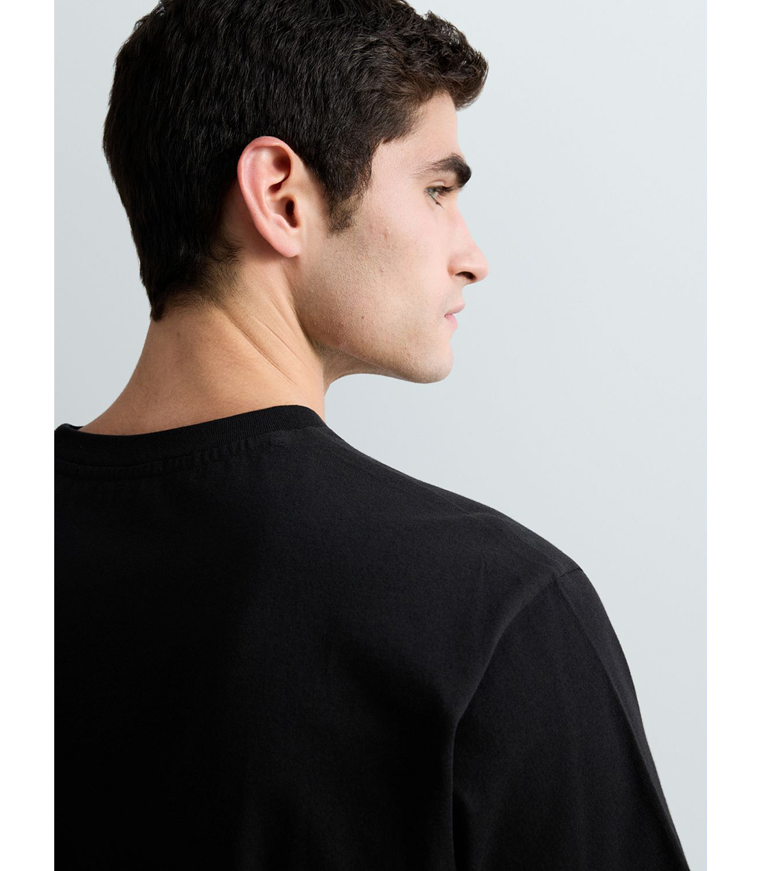 ベーシックジャージーRロゴ Tシャツ 詳細画像 ブラック 6